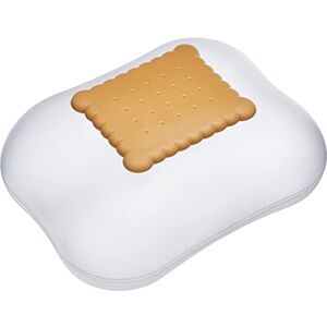 Alessi Mary Biscuit ASG07 I Design Biscuit Box with Lid Thermoplastic Resin, Ice, White Alessi Mary Biscuit ASG07 I Design Biscuit Box with Lid Thermoplastic Resin, Ice, White