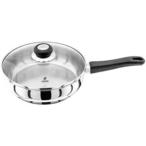 Judge Vista 24cm Saute Pan - Stainless Steel, Induction Compatible, Oven Safe Judge Vista 24cm Saute Pan - Stainless Steel, Induction Compatible, Oven Safe