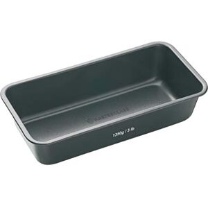 MasterClass KCMCHB8 3lb Loaf Tin with PFOA Non Stick and Seamless Design, Heavy Duty Carbon Steel, 28 x 13cm Large Bread Pan , Grey MasterClass KCMCHB8 3lb Loaf Tin with PFOA Non Stick and Seamless Design, Heavy Duty Carbon Steel, 28 x 13cm Large Bread Pan , Grey
