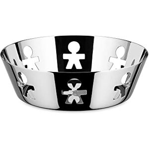 Alessi Girotondo AKK03 Design Basket with Perforated Edge, Steel, Polished,18 cm Alessi Girotondo AKK03 Design Basket with Perforated Edge, Steel, Polished,18 cm