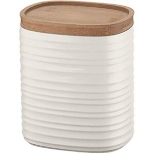 Guzzini Jar, Post consumed recycled polyester ereastic, bamboo, Milk White, One Size Guzzini Jar, Post consumed recycled polyester ereastic, bamboo, Milk White, One Size