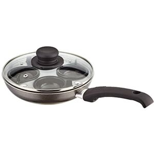 Judge Non-Stick Egg Poacher Pan, 20cm, 4 Egg Poacher Cups, Frying Pan Base & Glass Lid- Dishwasher Safe Judge Non-Stick Egg Poacher Pan, 20cm, 4 Egg Poacher Cups, Frying Pan Base & Glass Lid- Dishwasher Safe