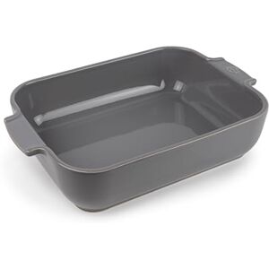 Peugeot Rectangular Ceramic Baking Dish 32 cm (including handles) x 20 cm x 6.5 cm Capacity: 2.7 L 4-5 Servings 10 Year Guarantee Made In France Light Grey Colour Peugeot Rectangular Ceramic Baking Dish 32 cm (including handles) x 20 cm x 6.5 cm Capacity: 2.7 L 4-5 Servings 10 Year Guarantee Made In France Light Grey Colour