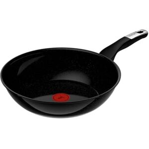 Tefal Explore Ceram Ceramic Wok Pan 28 cm, Scratch-Resistant Ceramic Non-Stick Coating, Induction, 4-5 People G2141902 Tefal Explore Ceram Ceramic Wok Pan 28 cm, Scratch-Resistant Ceramic Non-Stick Coating, Induction, 4-5 People G2141902