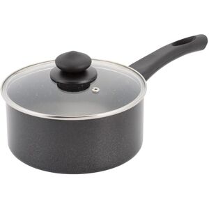 Kaufmann 18cm Non Stick Saucepan, 2L Multipurpose Small Saucepan with Lid, Easy Clean Granite Coated with an Aluminium Base, Suitable for All Hob Types Including Induction, PFOA Free Kaufmann 18cm Non Stick Saucepan, 2L Multipurpose Small Saucepan with Lid, Easy Clean Granite Coated with an Aluminium Base, Suitable for All Hob Types Including Induction, PFOA Free