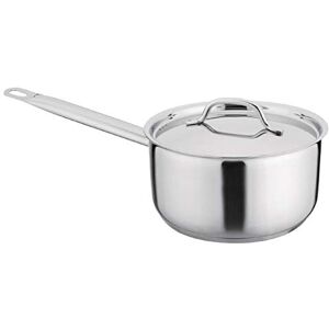 Nisbets - Essentials Stainless Saucepan - 20cm - Saucepan Nisbets - Essentials Stainless Saucepan - 20cm - Saucepan