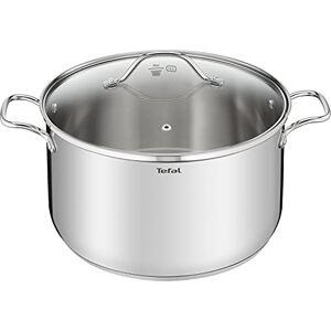 Tefal Intuition XL Stock Pot 36 cm/17.5 L, Induction, 18/10 Stainless Steel, 5 Year Warranty, Sturdy Riveted Handles, Glass Lid B8647504 Tefal Intuition XL Stock Pot 36 cm/17.5 L, Induction, 18/10 Stainless Steel, 5 Year Warranty, Sturdy Riveted Handles, Glass Lid B8647504