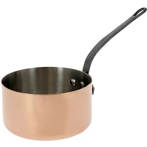 DE BUYER 6460.14 Inocuivre First Class Saucepan with Cast-Iron Handle, 14 cm Diameter DE BUYER 6460.14 Inocuivre First Class Saucepan with Cast-Iron Handle, 14 cm Diameter