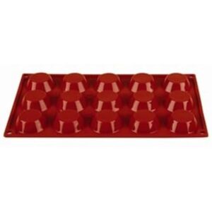 Pavoni N935 Tartlet Mould, 15, Formaflex, Silicone Pavoni N935 Tartlet Mould, 15, Formaflex, Silicone