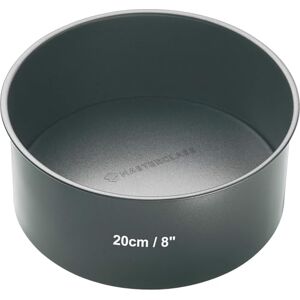 MasterClass 20 cm Deep Cake Tin with PTFE, PFOA and BPA Free Non Stick, Robust 1mm Thick Carbon Steel and Loose Bottom, 8 Inch Round Pan, Grey MasterClass 20 cm Deep Cake Tin with PTFE, PFOA and BPA Free Non Stick, Robust 1mm Thick Carbon Steel and Loose Bottom, 8 Inch Round Pan, Grey
