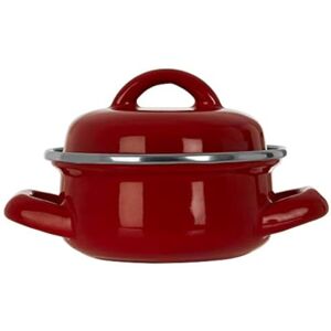 Premier Housewares 0104594 Mini Casserole Dish with Lid, Wide Handles, Enamel Premier Housewares 0104594 Mini Casserole Dish with Lid, Wide Handles, Enamel