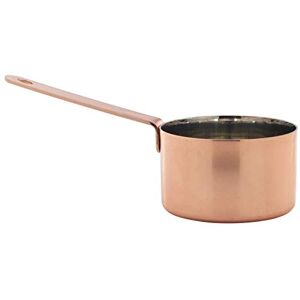 Genware DG898 Mini Copper Saucepan 7.2 x 4.7cm Genware DG898 Mini Copper Saucepan 7.2 x 4.7cm
