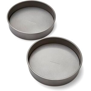 Morphy Richards 8" Loose Base Shallow Cake Tin Set Non-Stick Carbon Steel Sandwich Pan for Victoria Sponge, Cheesecake & Layered Cakes, 849007 Morphy Richards 8" Loose Base Shallow Cake Tin Set Non-Stick Carbon Steel Sandwich Pan for Victoria Sponge, Cheesecake & Layered Cakes, 849007