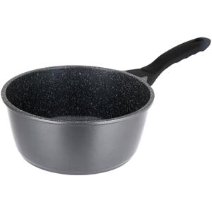 Sitram 714220 Cast Aluminium Saucepan - Stone Effect Interior - 20cm - Dark Grey Sitram 714220 Cast Aluminium Saucepan - Stone Effect Interior - 20cm - Dark Grey
