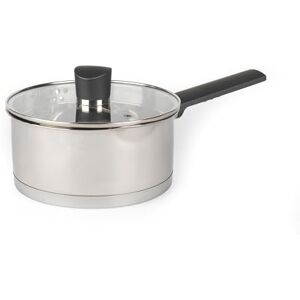 Russell Hobbs RH01163EU Excellence Saucepan with Lid 18cm Non-Stick Milk Pan, Mirror Polished Stainless Steel, Soup Pan with Pouring Lip, Safe, Suitable for All Kitchen Cooking Hobs Russell Hobbs RH01163EU Excellence Saucepan with Lid 18cm Non-Stick Milk Pan, Mirror Polished Stainless Steel, Soup Pan with Pouring Lip, Safe, Suitable for All Kitchen Cooking Hobs