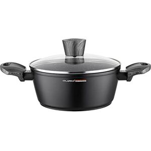 Florentyna Sp. z o.o. Aluminium pot with lid Bono Florina 20cm 2.5L - Aluminium pot with lid Florentyna Sp. z o.o. Aluminium pot with lid Bono Florina 20cm 2.5L - Aluminium pot with lid