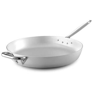 Baldassare Agnelli Pentole Agnelli ALMA11160 Straight Frying Pan 3 mm Thick With Stainless Steel Tubular Handle, Diameter 60 cm Baldassare Agnelli Pentole Agnelli ALMA11160 Straight Frying Pan 3 mm Thick With Stainless Steel Tubular Handle, Diameter 60 cm