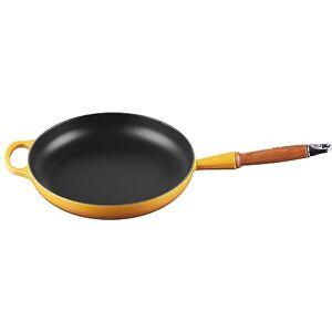 LE CREUSET Signature Cast Iron Frying Pan with Wooden Handle 28cm Nectar, 20258286720422 LE CREUSET Signature Cast Iron Frying Pan with Wooden Handle 28cm Nectar, 20258286720422