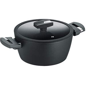 Berndes Balance Induction Enduro Cooking Pot 20 cm Suitable for Induction Cookers Extremely Scratch-Resistant Cast Look Aluminium Black Berndes Balance Induction Enduro Cooking Pot 20 cm Suitable for Induction Cookers Extremely Scratch-Resistant Cast Look Aluminium Black