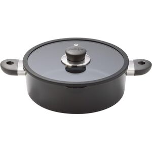 Judge Vista Ceramic 24cm Shallow Casserole Pan – 2.5L, Aluminium Base with Non-Stick Ceramic Coating, Stay Cool Handles, Induction Suitable, Dishwasher Safe Judge Vista Ceramic 24cm Shallow Casserole Pan – 2.5L, Aluminium Base with Non-Stick Ceramic Coating, Stay Cool Handles, Induction Suitable, Dishwasher Safe