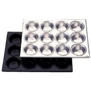 Stalwart C561 12 Cup Muffin Tray, Standard Finish, 35 cm x 27 cm x 1 cm Stalwart C561 12 Cup Muffin Tray, Standard Finish, 35 cm x 27 cm x 1 cm