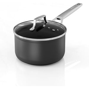 MSMK 16cm Saucepan with Lid, Non Stick Milk Pan with Cool Touch Stainless Steel Handles,Super Tough Easy Clean,4mm Stainless Steel Base Induction Compatible, Oven & Dishwasher Safe,10 Year Guarantee MSMK 16cm Saucepan with Lid, Non Stick Milk Pan with Cool Touch Stainless Steel Handles,Super Tough Easy Clean,4mm Stainless Steel Base Induction Compatible, Oven & Dishwasher Safe,10 Year Guarantee