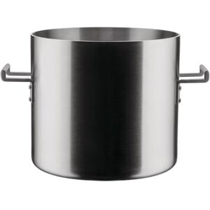 Alessi Convivio DC100/24 Design Pot in Multiply, Suitable for Induction, Stainless Steel and PVD with Magnetic Steel Bottom, 24 cm, Mat Alessi Convivio DC100/24 Design Pot in Multiply, Suitable for Induction, Stainless Steel and PVD with Magnetic Steel Bottom, 24 cm, Mat
