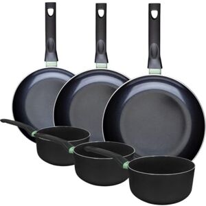 Fackelmann Brandao Cookware Set - Non-stick, Recycled Aluminum Fackelmann Brandao Cookware Set - Non-stick, Recycled Aluminum
