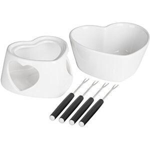 Premier Housewares Durable Heart Shaped Cheese Fondue Set - Fondue Set Premier Housewares Durable Heart Shaped Cheese Fondue Set - Fondue Set