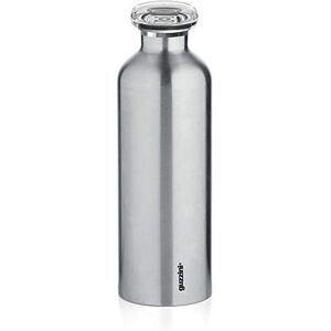 Guzzini Bottles, Stainless Steel Polypropylene, Steel/Silver, One Size Guzzini Bottles, Stainless Steel Polypropylene, Steel/Silver, One Size