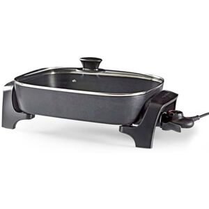 Nedis - 7l - Deep - Non Stick - Electric Skillet Pan Nedis - 7l - Deep - Non Stick - Electric Skillet Pan