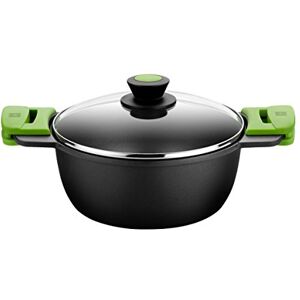 BRA isogona Prior- Cast Aluminium Tall Casserole, 24 cm, highly durable cast aluminium with pfoa non-stick coating.All Cookers Including Induction BRA isogona Prior- Cast Aluminium Tall Casserole, 24 cm, highly durable cast aluminium with pfoa non-stick coating.All Cookers Including Induction