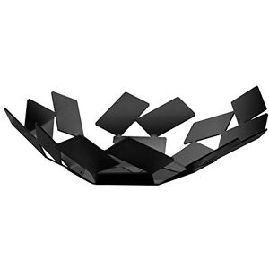 Alessi MT01 B Basket, Black, 24.5 x 23.2 x 6.2 cm Alessi MT01 B Basket, Black, 24.5 x 23.2 x 6.2 cm