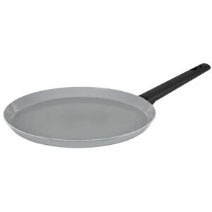 Sitram 716956 Silicone Aluminium Pancake Pan Diameter 28 cm – Healthy Ceramic Non-Stick Coating Guaranteed PFAS Free – Crepe Pan Grey Colour – Heat-Resistant Handle – Suitable for All Heat Sources Sitram 716956 Silicone Aluminium Pancake Pan Diameter 28 cm – Healthy Ceramic Non-Stick Coating Guaranteed PFAS Free – Crepe Pan Grey Colour – Heat-Resistant Handle – Suitable for All Heat Sources