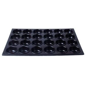Stalwart C564 Vogue Aluminium Non-Stick Muffin Tray, 24 Cups Stalwart C564 Vogue Aluminium Non-Stick Muffin Tray, 24 Cups