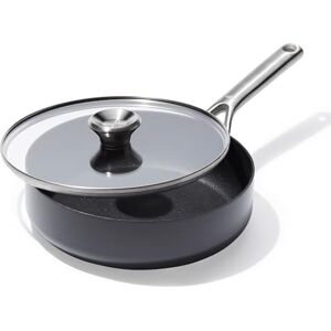 OXO Ceramic Non‑Stick Professional 24 cm Sauté Pan with Lid – Diamond‑Reinforced No-PFAS Ceramic, Induction‑Ready Base, Tempered Glass Lid, Oven Safe to 200°C, Dishwasher Safe OXO Ceramic Non‑Stick Professional 24 cm Sauté Pan with Lid – Diamond‑Reinforced No-PFAS Ceramic, Induction‑Ready Base, Tempered Glass Lid, Oven Safe to 200°C, Dishwasher Safe