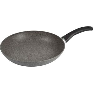 BALLARINI 75001-856-0 Frying Pan with Non-Stick Coating, Suitable for Induction, with Temperature Control, 28 cm, Aluminium, Ferrara Granitium, Grey BALLARINI 75001-856-0 Frying Pan with Non-Stick Coating, Suitable for Induction, with Temperature Control, 28 cm, Aluminium, Ferrara Granitium, Grey