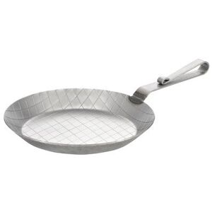 GSW Stahlwaren GmbH Rolled Handle Serving Pan, 20 x 3,0 cm, 0.6 L, Forged Iron, Grey, 30 x 20 x 3 cm GSW Stahlwaren GmbH Rolled Handle Serving Pan, 20 x 3,0 cm, 0.6 L, Forged Iron, Grey, 30 x 20 x 3 cm
