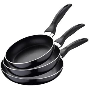 San Ignacio Set of 3 Frying Pans Ø16Ø20Ø24 Pressed Aluminium Collection Navy Black San Ignacio Set of 3 Frying Pans Ø16Ø20Ø24 Pressed Aluminium Collection Navy Black