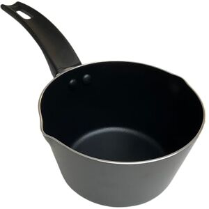 Pendeford Housewares 500ml Lightweight Aluminium Non Stick Milk Pan with Dual Pouring Spouts 14cm Diameter Cool Touch Handle Pendeford Housewares 500ml Lightweight Aluminium Non Stick Milk Pan with Dual Pouring Spouts 14cm Diameter Cool Touch Handle