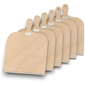 AUPROTEC Pizza Board, wood, 6, S (HxB) 26 x 20 cm AUPROTEC Pizza Board, wood, 6, S (HxB) 26 x 20 cm