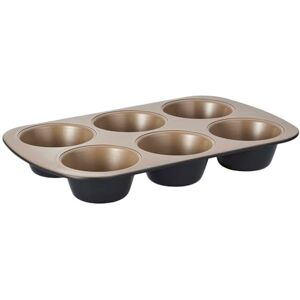 Stanley Ceramabake 6 Cup Texas Muffin Pan, Healthy Non-Stick Ceramic Bakeware, Bake Without PFAS, PTFE, PFOS, PFOA, Cadmium & Lead. Baking Tin for Cupcakes, Frittatas, and Mini Cakes Stanley Ceramabake 6 Cup Texas Muffin Pan, Healthy Non-Stick Ceramic Bakeware, Bake Without PFAS, PTFE, PFOS, PFOA, Cadmium & Lead. Baking Tin for Cupcakes, Frittatas, and Mini Cakes