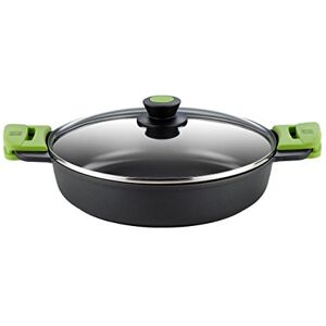 BRA isogona Prior -Cast Aluminium Low Casserole, 28 cm.Highly durable cast aluminium with pfoa non-stick coating.All Cookers Including Induction. BRA isogona Prior -Cast Aluminium Low Casserole, 28 cm.Highly durable cast aluminium with pfoa non-stick coating.All Cookers Including Induction.