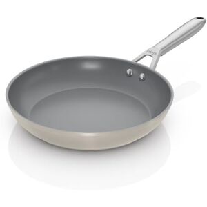 Ninja Ceramic Pro 28cm Frying Pan, Oven Safe to 285°C, All Hob Compatible, Cooking Surface Made PTFE & PFAS-Free, Full Induction Base, Stone CW30028UKST Ninja Ceramic Pro 28cm Frying Pan, Oven Safe to 285°C, All Hob Compatible, Cooking Surface Made PTFE & PFAS-Free, Full Induction Base, Stone CW30028UKST