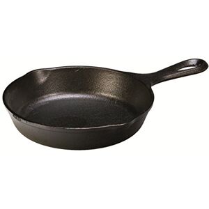 Lodge H3SK 16.51 cm / 6.5 inch Pre-Seasoned Heat-Treated Cast Iron Round Skillet/Frying Pan, Inoxidable, Black Lodge H3SK 16.51 cm / 6.5 inch Pre-Seasoned Heat-Treated Cast Iron Round Skillet/Frying Pan, Inoxidable, Black