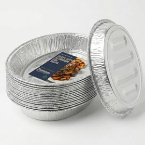 STERLING PRODUCTS Sterling Extra Deep Oval Aluminium Foil Roasters 46cm Catering Grade Pans for Turkey, Christmas & Events Pack of 6 STERLING PRODUCTS Sterling Extra Deep Oval Aluminium Foil Roasters 46cm Catering Grade Pans for Turkey, Christmas & Events Pack of 6