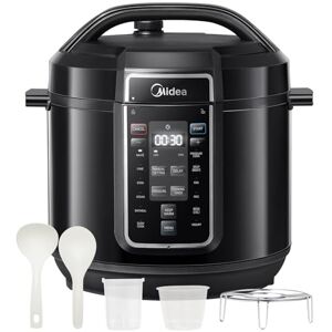 Midea Pressure Cooker with 14 presets and 7.6L Multi Cooker(Yogurt Maker, Rice Cooker, Slow Cooker, Sauté, Steamer,etc.) Stainless Steels Inner Pot Non-Stick Dishwasher Safe Midea Pressure Cooker with 14 presets and 7.6L Multi Cooker(Yogurt Maker, Rice Cooker, Slow Cooker, Sauté, Steamer,etc.) Stainless Steels Inner Pot Non-Stick Dishwasher Safe