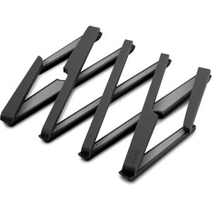 Joseph Joseph Stretch Folding Silicone Trivet for Hot Pot and Pan, Expanding nonslip stand, heat resistant mat for Kitchen Worktop Black, 48 Joseph Joseph Stretch Folding Silicone Trivet for Hot Pot and Pan, Expanding nonslip stand, heat resistant mat for Kitchen Worktop Black, 48