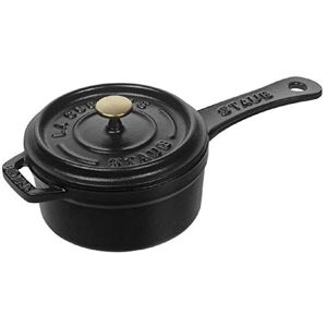 STAUB Sauce pan Round 10cm Black STAUB Sauce pan Round 10cm Black