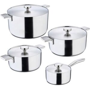 MasterPro ALESSI Saucepan Set + Saucepan 20/24/28 cm + Lid 16/20/24/28 cm MasterPro ALESSI Saucepan Set + Saucepan 20/24/28 cm + Lid 16/20/24/28 cm